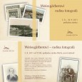 [ 05/08/2011 21.00 až 30/09/2011 21.00. ] Vážení přátelé,

od pátku 5. 8. do konce září bude v pokladně zámku na prvním nádvoří k vidění zajímavá výstava. Představí malý zlomek z historie našeho města -- fotografy z rodiny Weißgärberů. Jejich ateliér se v meziválečném období nacházel na dnešní Tyršově ulici na místě, kde fotografický ateliér najdeme ještě dnes.
Výstavu zahájíme v 17:00 hodin. Přístupná [...]