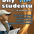 [ 14/11/2011 až 18/11/2011. ] Na podzimní dny od 14. do 18. listopadu přichystala děčínská zoo speciální slevovou akci pro školní skupiny. Činí tak v rámci státního svátku - 17. listopadu, který je nejen oslavou boje za svobodu a demokracii, ale je známý také jako Den studentů.

Jaký bonus na školáky tedy v zoo čeká? ZooŠkola - středisko environmentální výchovy - [...]