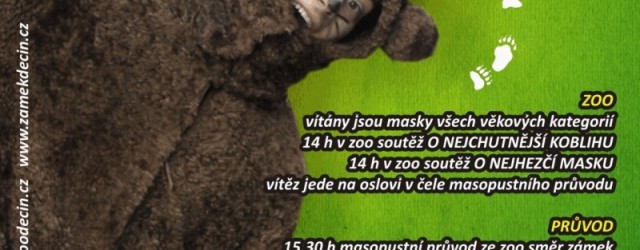 [ 04/02/2012; 14.00; ] K oprášení kuchařek a připomenutí zaručených receptů na koblihy nyní vyzývá všechny své příznivce děčínská zoologická zahrada. Pomalu se totiž připravuje na svou první velkou letošní akci – Masopust ze zoo na zámek – v jejímž rámci již po několik let soutěž O nejchutnější masopustní koblihu vyhlašuje. Soutěžit může každý, kdo se nebojí zadělat těsto [...]