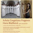 [ 28/06/2012; 19.00; ] 4. koncert cyklu Zámecké podvečery s hudbou nabídne jedinečný zážitek. V Knihovním sále v jižním křídle zámku vystoupí Schola Gregoriana Pragensis spolu s hvězdnou sopranistkou Hanou Blažíkovou. Program, souhrnně nazvaný "Hudba doby Karla IV." nás zavede na francouzský královský dvůr, uslyšíme milostnou středoevropskou hudbu a na okamžik nahlédneme i do prostorů starých katedrál. Hana Blažíková, [...]