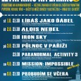 [ 01/08/2012 až 05/08/2012. ] Kino Sněžník ve spolupráci se Zámkem Děčín zvou od středy 1. 8. do 5. 8. 2012 na Letní kino na zámku.

Promítat se budou následující filmy:
1.8. - 21:30 Líbáš jako ďábel
2.8. - 21:30 Alois Nebel
2.8. - 23:00 Iron Sky
3.8. - 21:30 Půlnoc v Paříži
3.8. - 23:30 Paranormal Activity 3
4.8. - 21:30 Mission Impossible: Ghost Protocol
5.8. - 21:30 [...]
